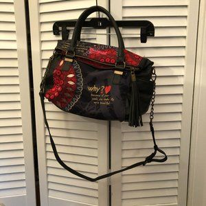 Desigual handbag shoulder and hand